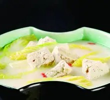 白菜冻豆腐汤