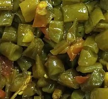 Spicy Oil Pickled Beans