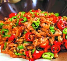 尖椒河虾