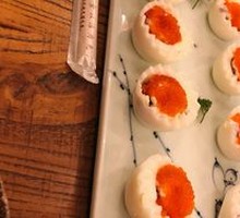 俄式红鱼籽蛋仔