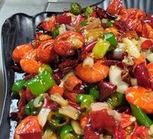 Spicy Stir-Fried Lobster Tails