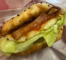 Bacon Egg Chinese Burger
