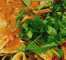 Fried Rice Noodles with Crispy Tofu