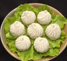 韭菜素馅包子