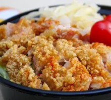 甜辣脆皮鸡饭