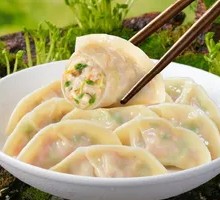 Bean Sprout Three Fresh Meat Dumplings