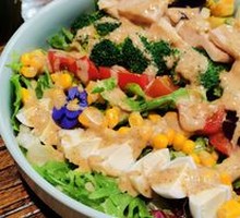 低卡轻脂鸡胸沙拉