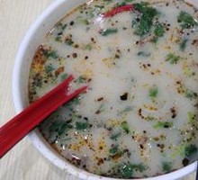 羊杂汤中