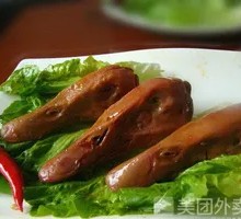 麻辣拌鸭头