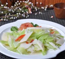 Bamboo Shoot and Yam Stir-fry