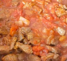 Tomato Sauce Steak