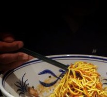 Large Bowl of Chicken Noodles