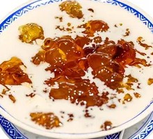 Peach Gelatin Milk