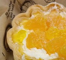 Cream Fruit Fluted Tart