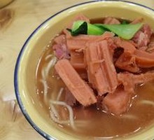 Lotus Root and Pork Rib Noodle Soup