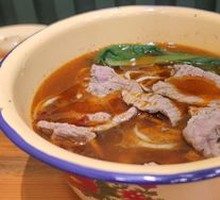 生烫牛肉面