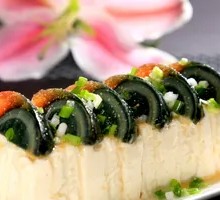 Scallion Tofu Skin Salad