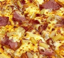 Hawaiian Ham Pizza