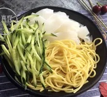 Mixed Cold Noodles and Dan Dan Noodles