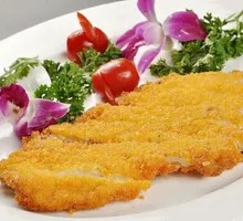 Bombed Chicken Cutlet