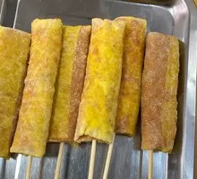 Egg and Meat Roll