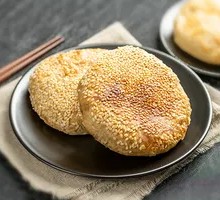 Fried Sesame Flatbread