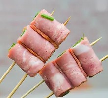 Bacon-Wrapped Cilantro