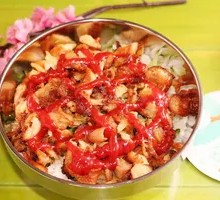 Spicy Grilled Meat Rice