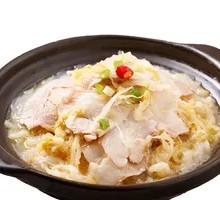 Sour Cabbage and Pork in Clay Pot