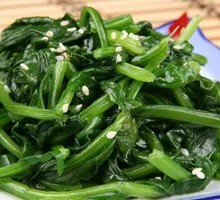 Stir-fried Spinach Salad
