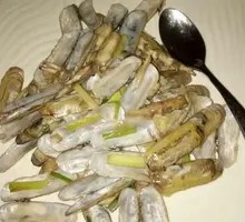 Sautéed Clams on Iron Plate