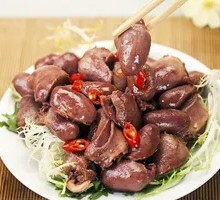 甜辣鸭心