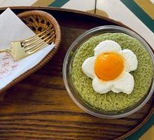 Matcha Red Bean Cake