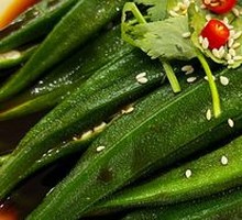 Drained Okra with Sauce