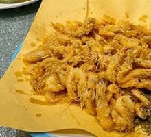 Fried Small River Shrimp