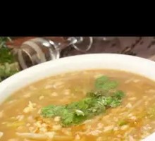 虾皮白菜疙瘩汤