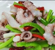 辣炒八带