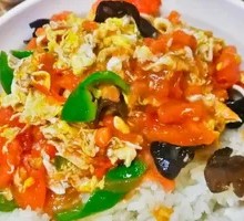 西红柿鸡蛋盖浇饭