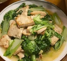 Bok Choy Stewed with Tofu