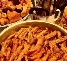Braised Chicken Feet with Tiger Skin