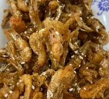 Fried Small River Shrimp