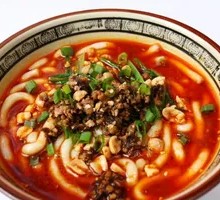 Spicy and Sour Potato Noodles