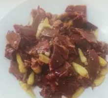 Wild Pepper Stir-fried Donkey Meat