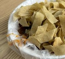 Fried Rice Noodles with Crispy Tofu