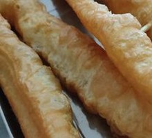 Fried Dough Stick, Roasted Sausage, and Shredded Potato