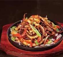 Grilled Squid Tentacles