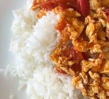 Tomato and Egg Fried Rice