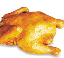 Honey-glazed扒 Chicken