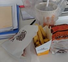 Thick-cut fries