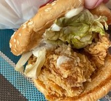 Spicy Chicken Leg Burger